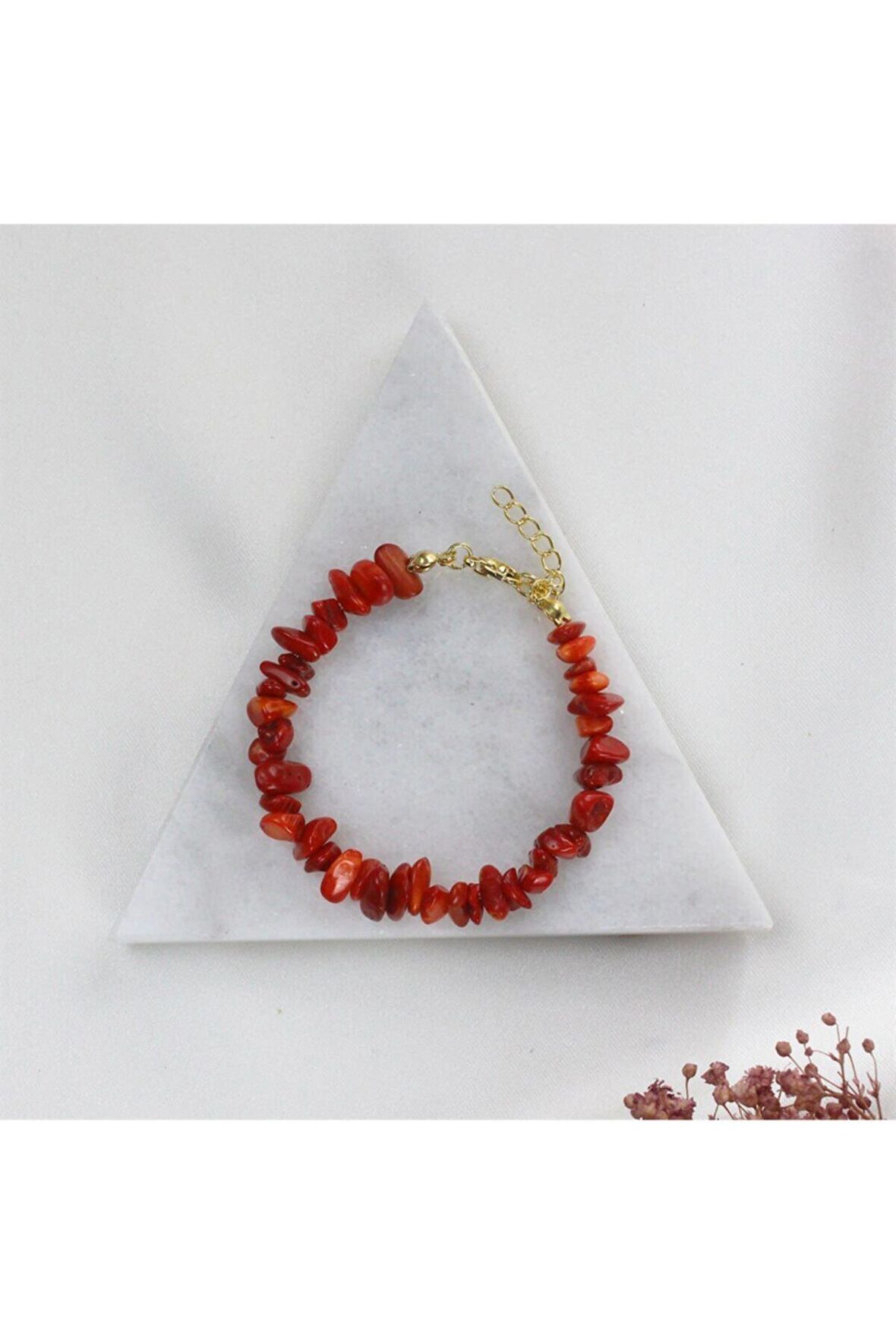 Kristal Kuvars Kırık Doğal Taş Bileklik