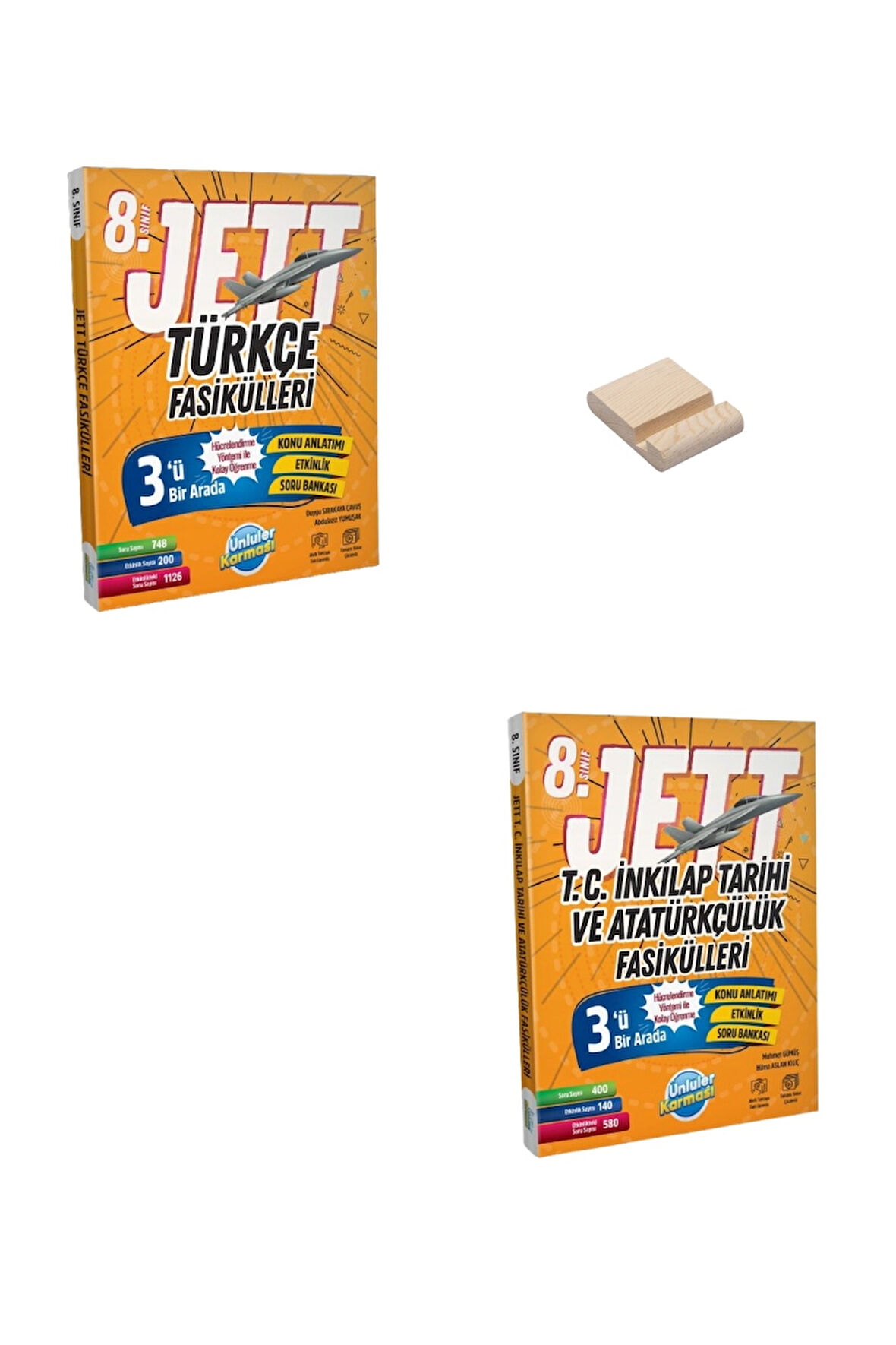 LGS 8. Sınıf JETT Türkçe ve İnkılap Fasikülleri