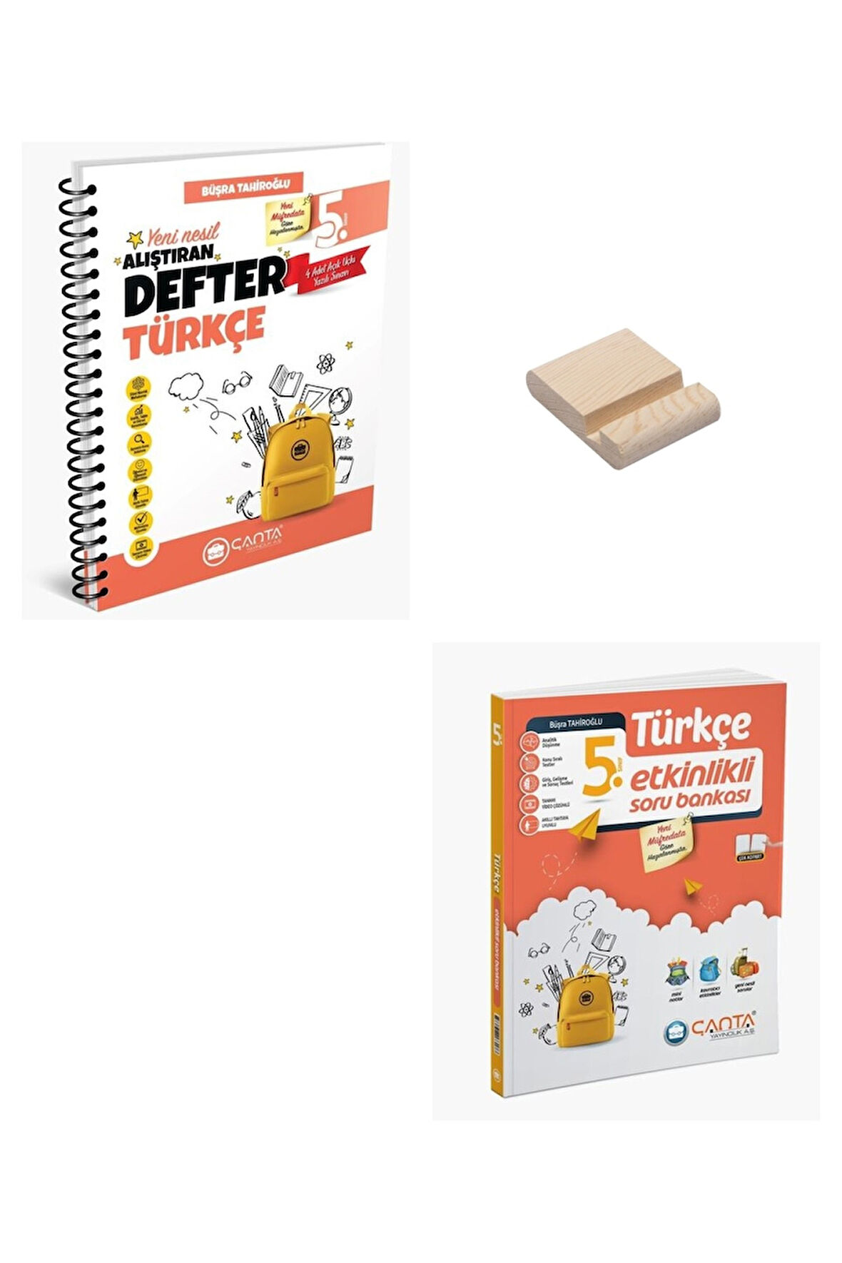 5. Sınıf Türkçe Alıştıran Defter ve Etkinlikli Soru Bankası