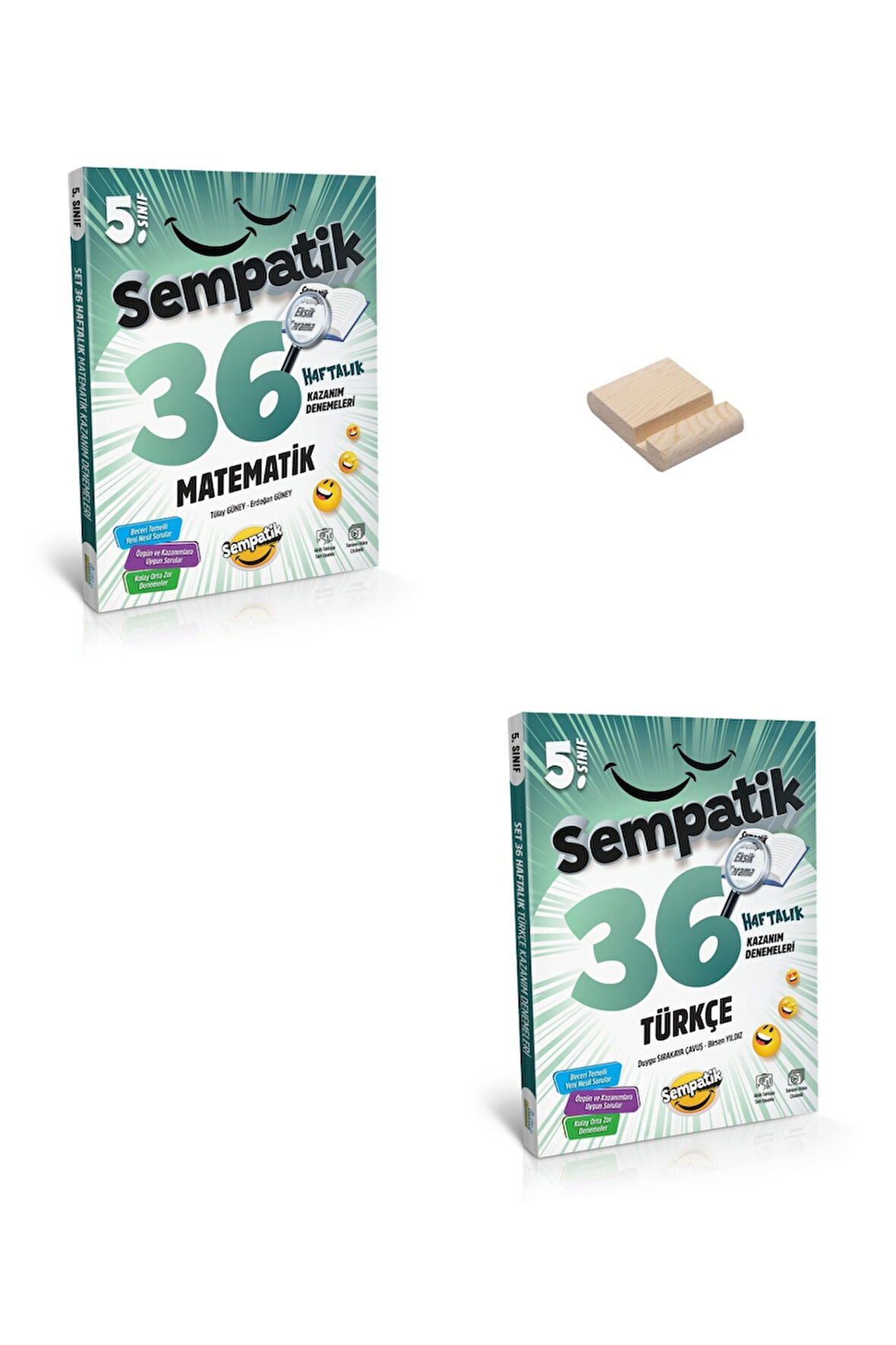 5. Sınıf Sempatik Matematik ve Türkçe Kazanım Denemeleri