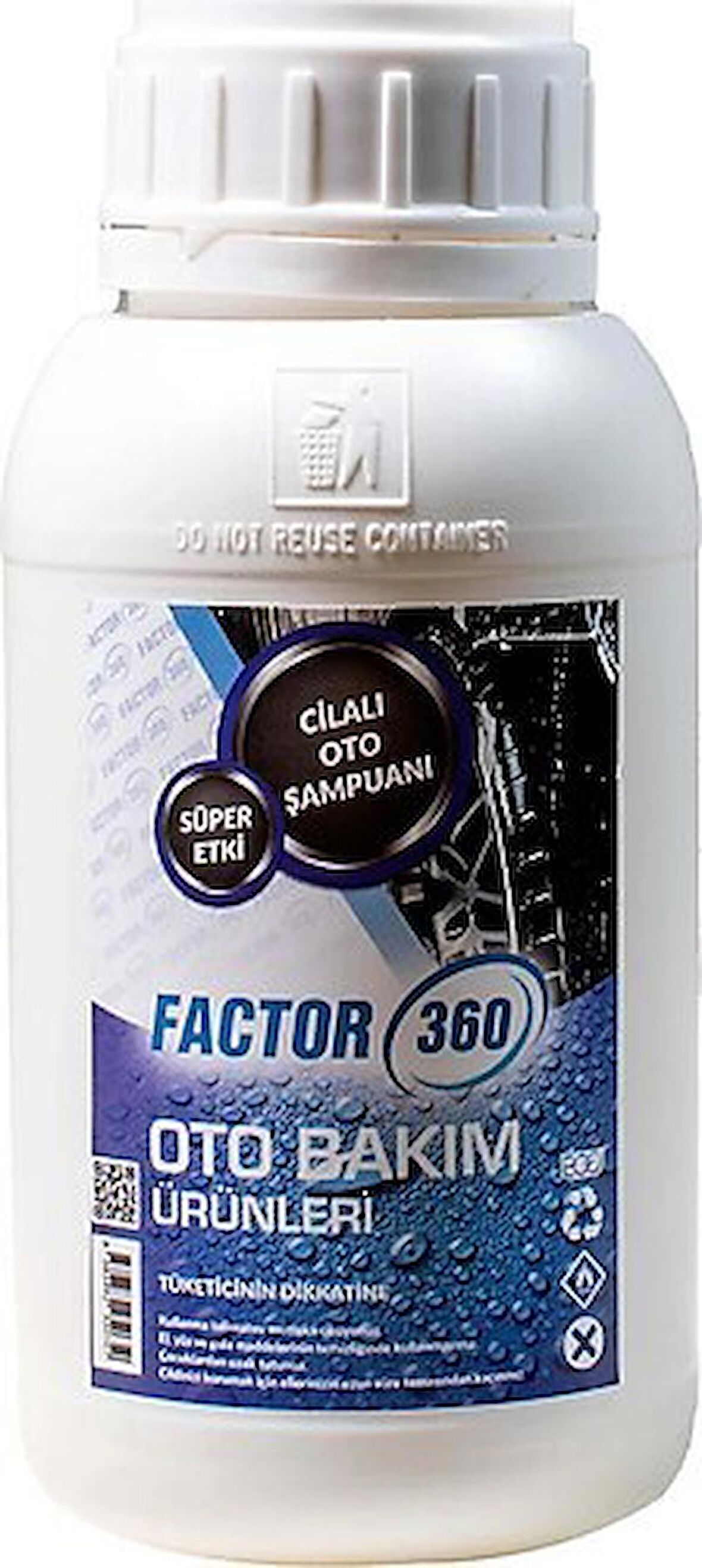 FACTOR360 CİLALI OTO ŞAMPUANI 500ML