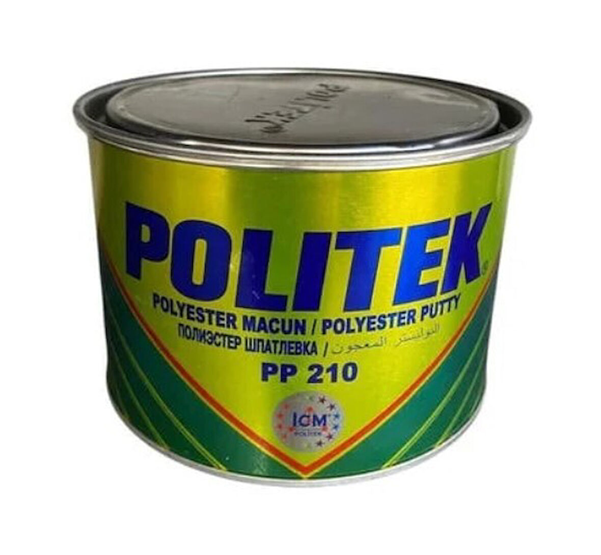 POLİTEK PP210 POLYESTER MACUN SARI 3/1