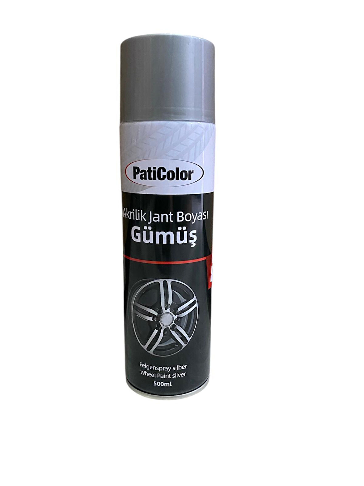 PATİCOLOR AKRİLİK JANT BOYASI GÜMÜŞ 500ML