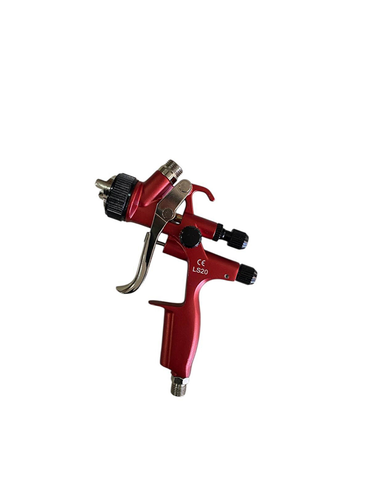 CARWELL LS20 ÜST DEPO BOYA TABANCASI KIRMIZI