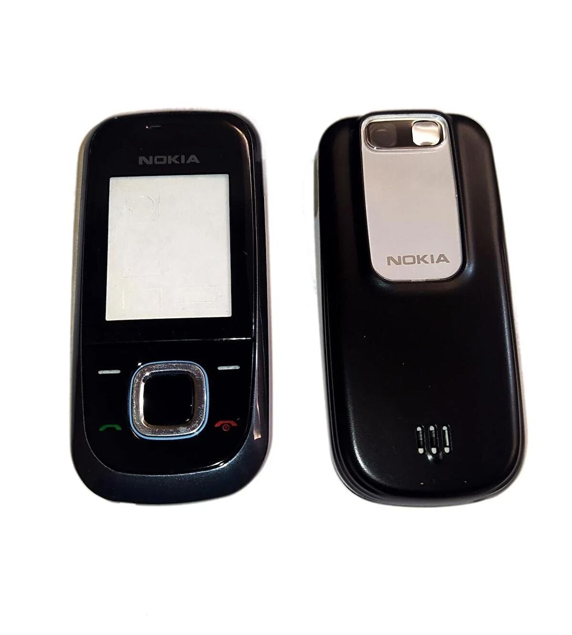 Nokia 2680s Kapak Nokia 2680s uyumlu Siyah Renk Ön Kapak Arka Kapak Tuş Takımı