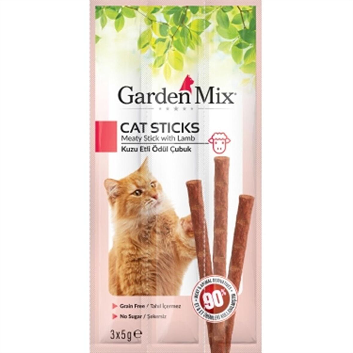 Gardenmix Dana Etli Kedi Stick Ödül 3 x 5gr 10lu