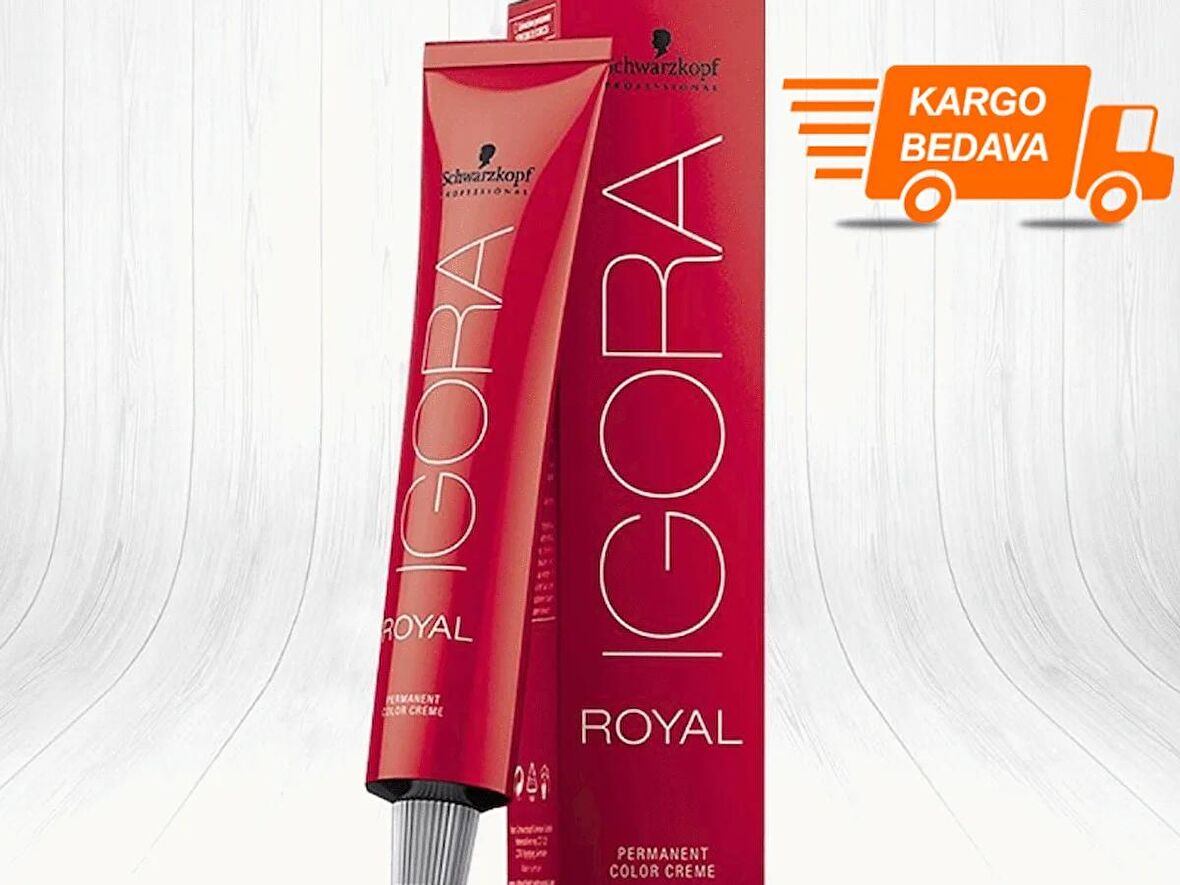 4 Adet Royal 7-4 Kumral-bej Saç Boyası (orijinal)