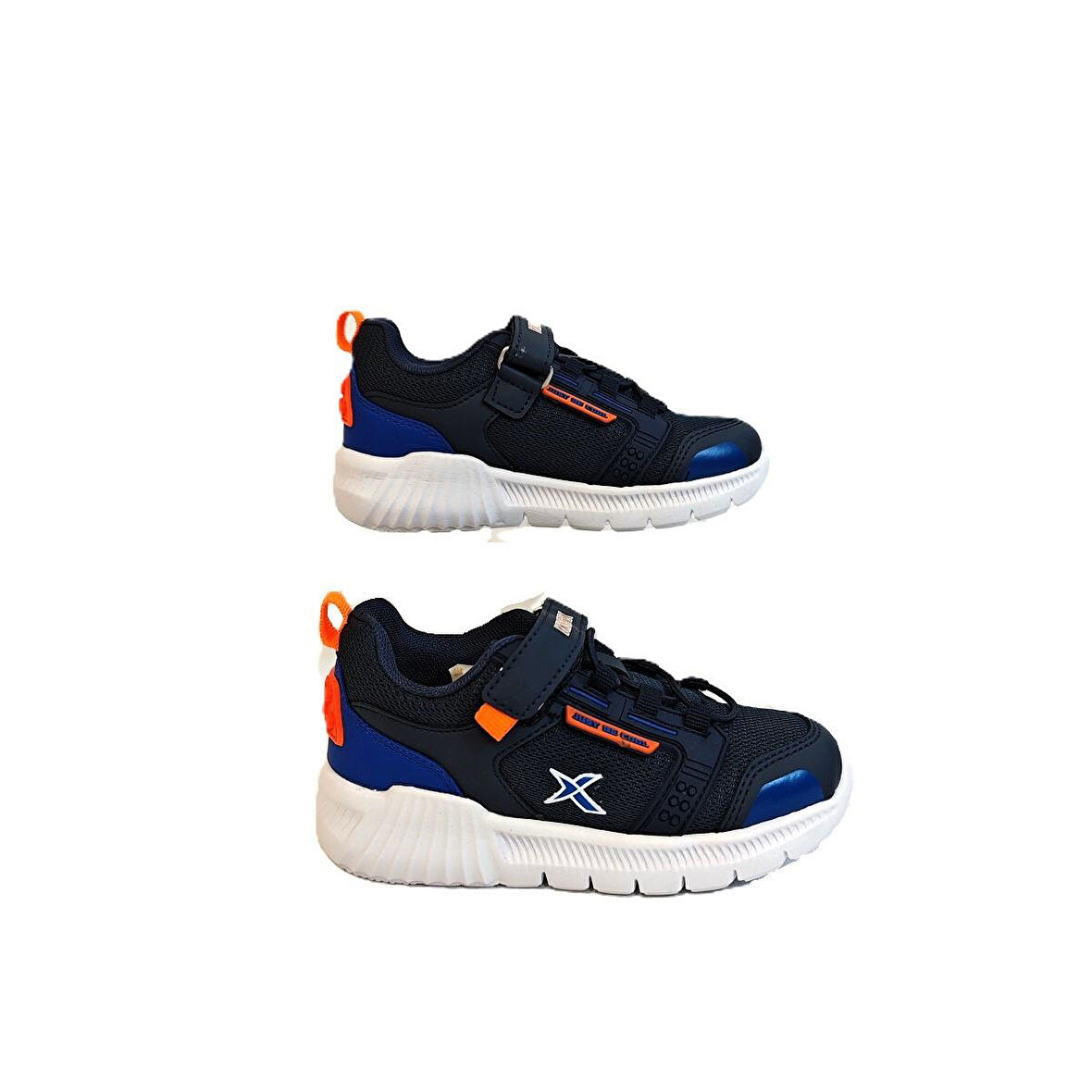 Kinetix Vagor Fx Lacivert Cırtlı Hafif Erkek Çocuk Spor Ayakkabı