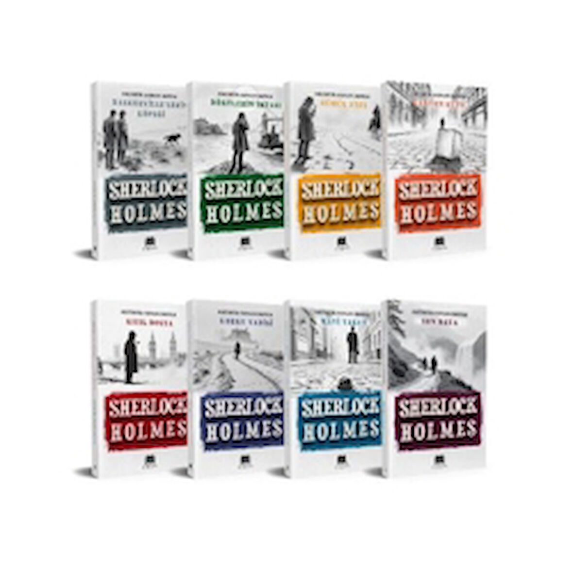 Sherlock Holmes Seti (8 Kitap Takım)