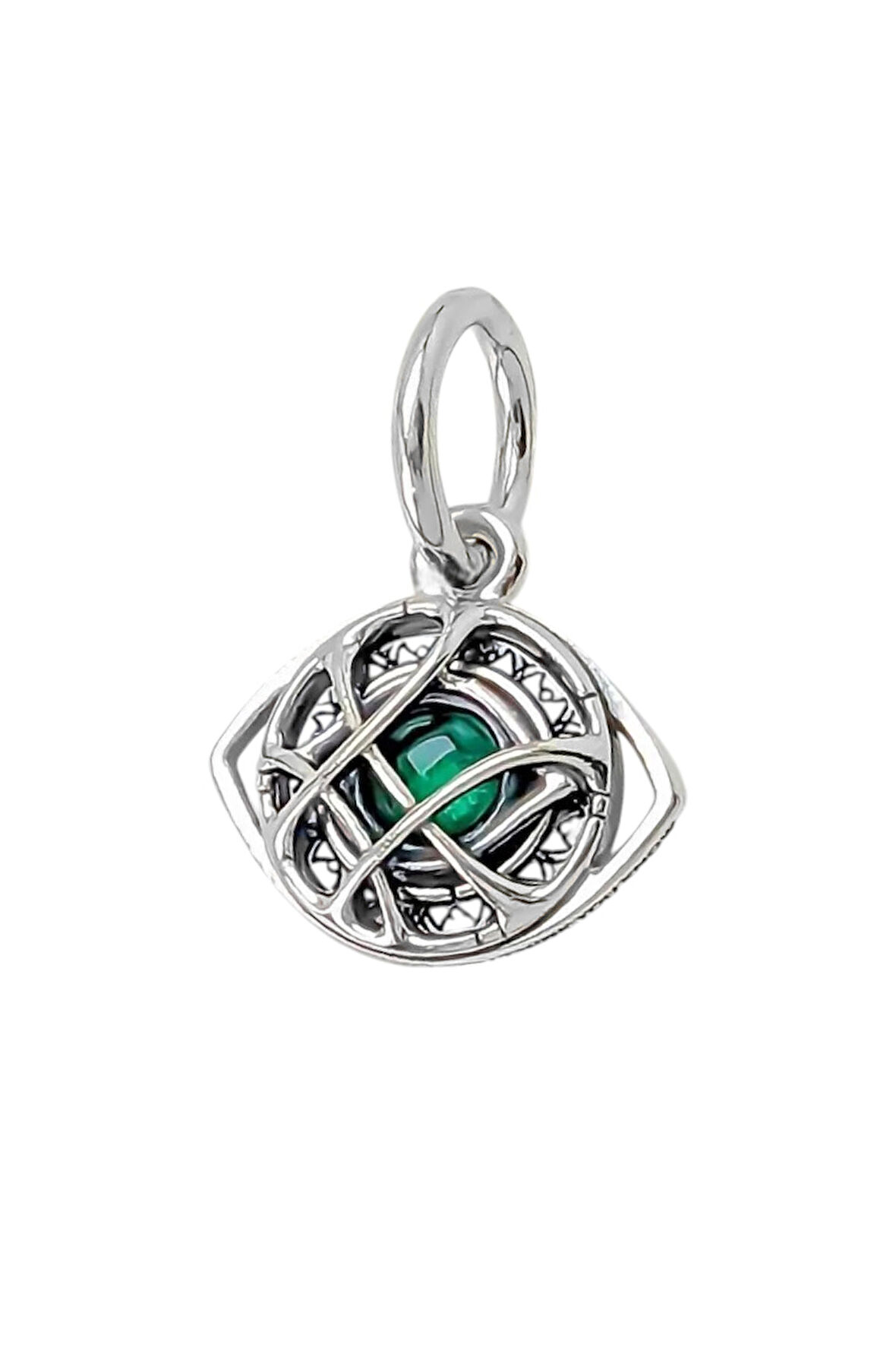 The Avengers Doktor Strange Agamotto Gözü Charm | 925 Ayar Gümüş