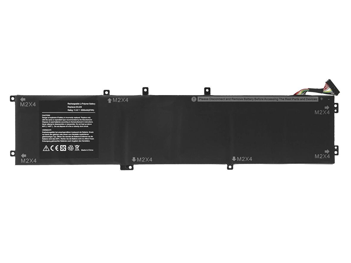 Dell XPS 9560-FS70WP165N Batarya Pil 6Cell