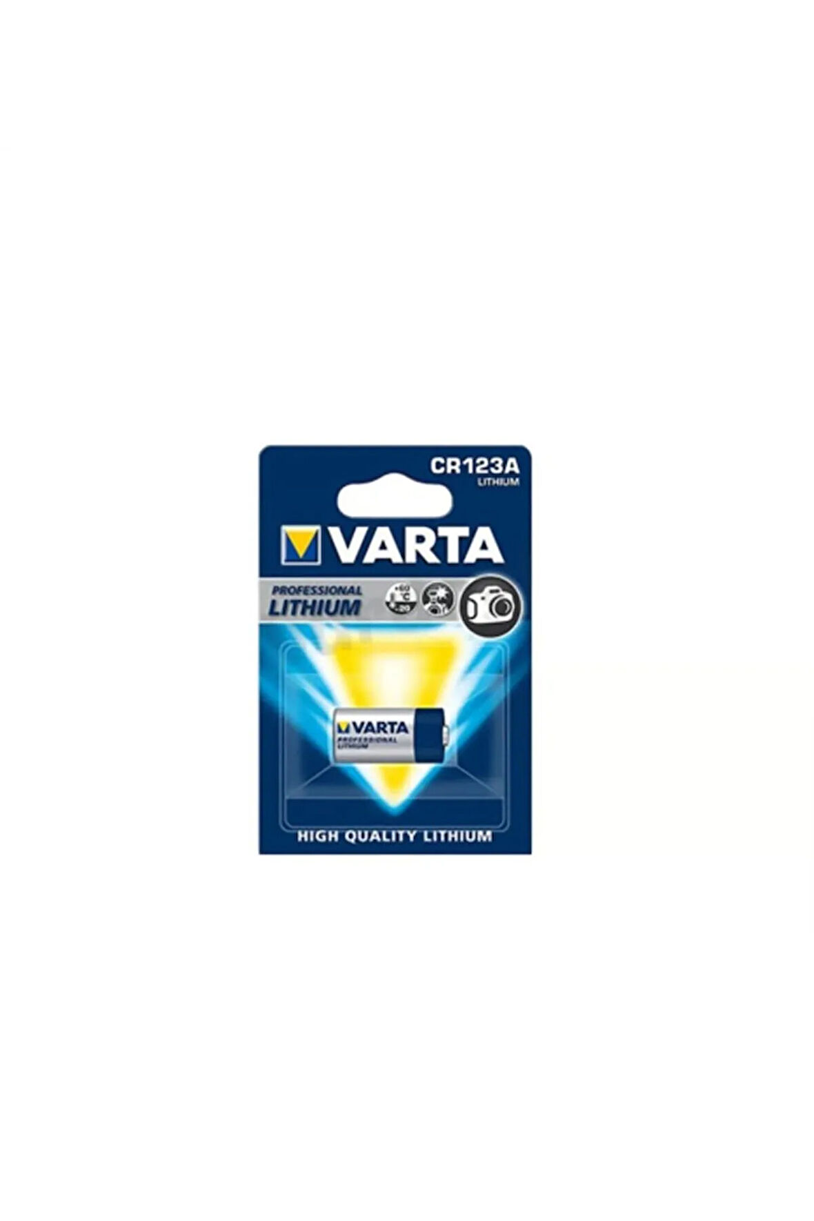 CR123A 3V Foto Pro Lityum Pil