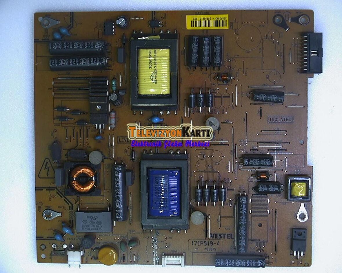 23077843 , 17IPS19-4 , VESTEL 40PF7014 , POWER BOARD , VES400UDES-02-B