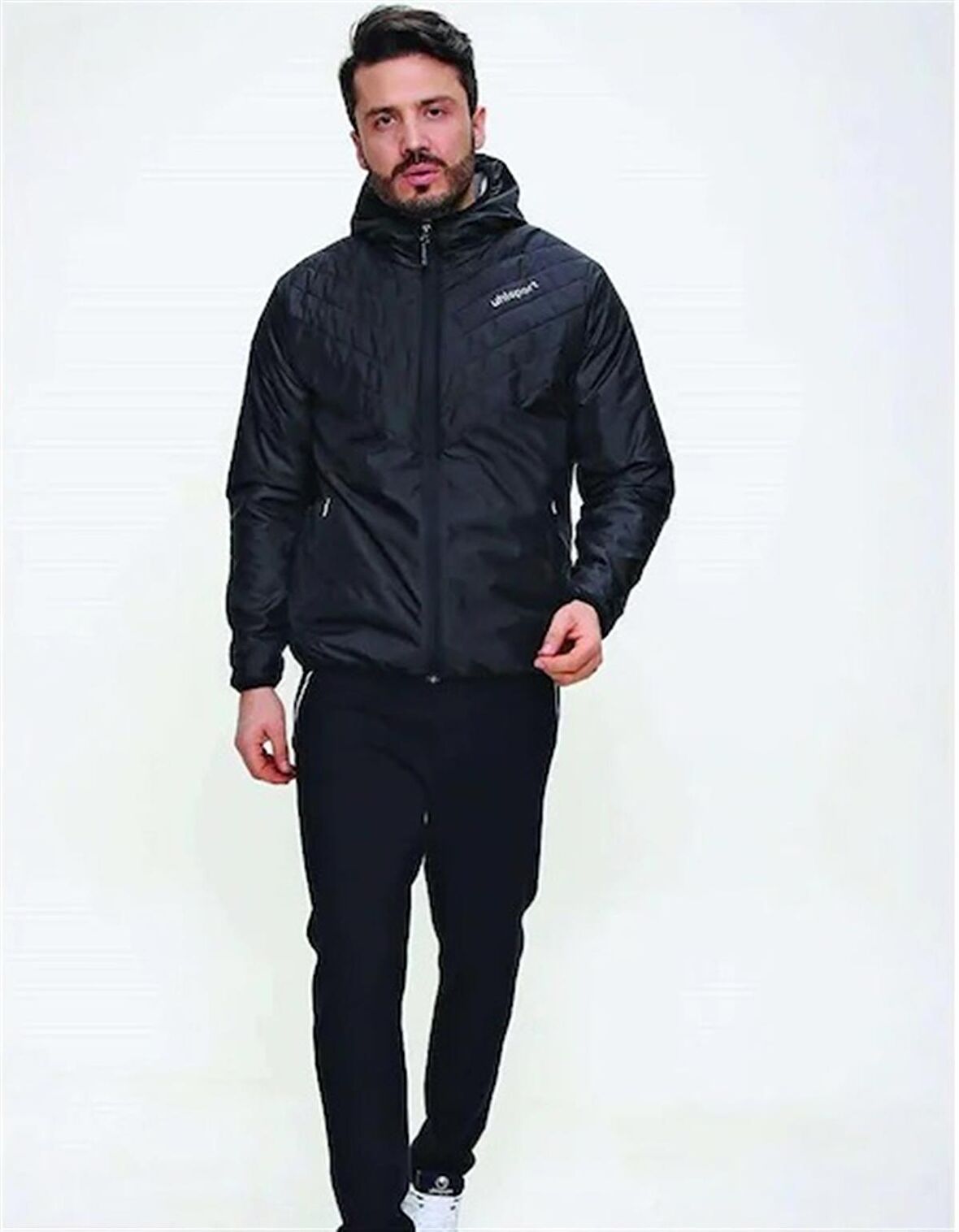 Uhlsport Shape - Erkek Siyah İçi Polarlı Mont - 3212705