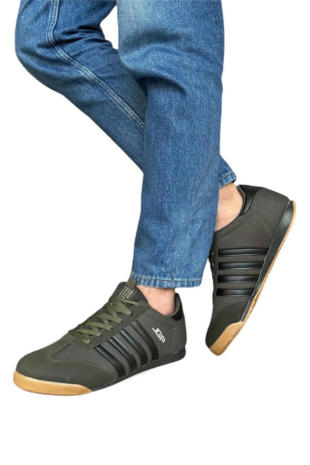 Unisex Günlük Spor Ayakkabı HAKİ - SİYAH