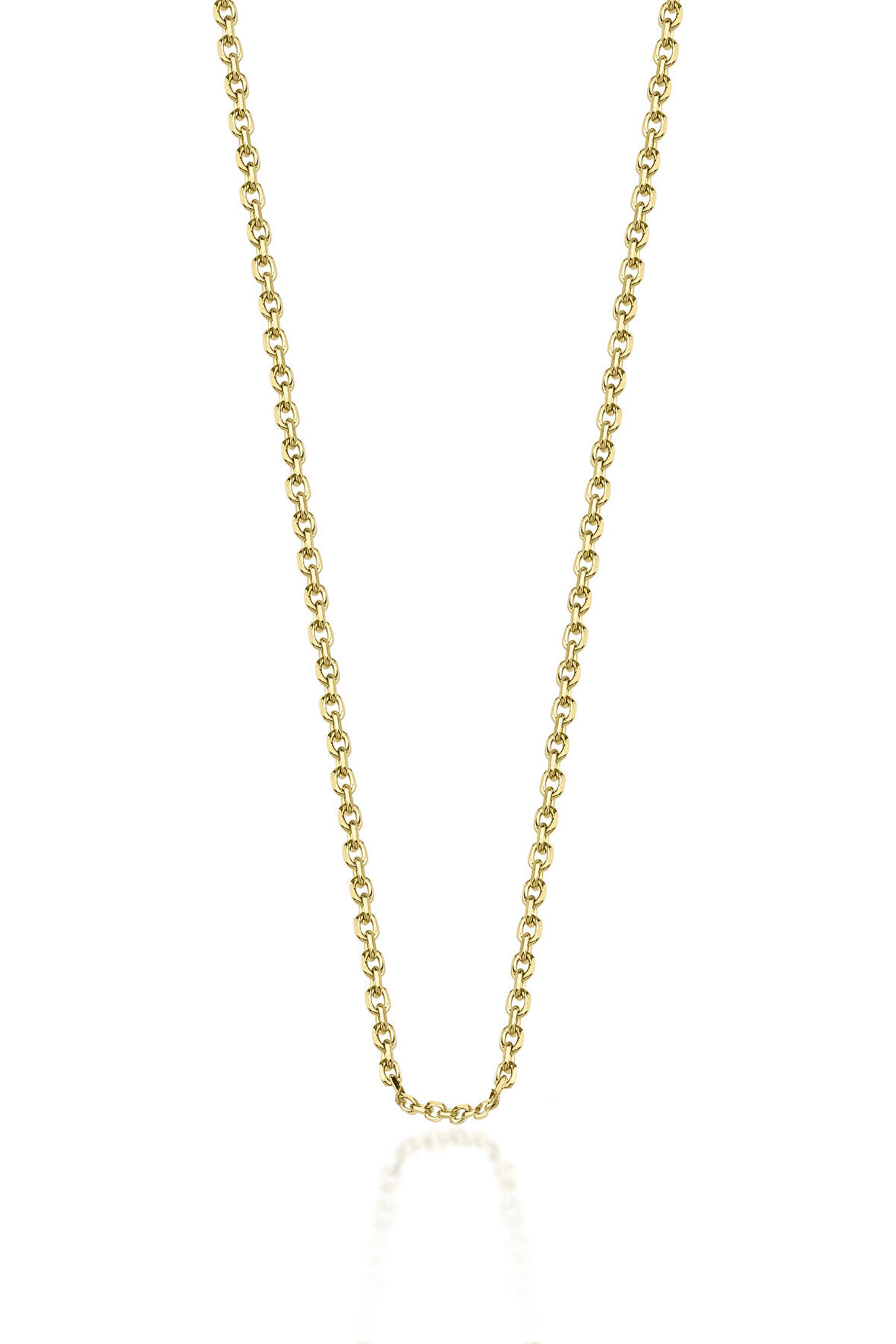 14 Ayar Altın Forse Zincir 1,00 mm (30F)