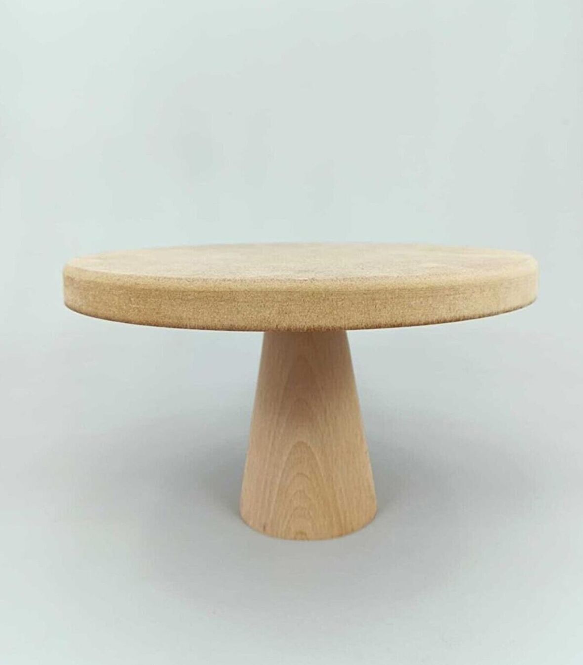 26 cm HAM Ahşap Ayaklı Sunumluk. Boyalı Ahşap Pasta Sunumluğu.Sunum Standı.Servis. Doğum Günü