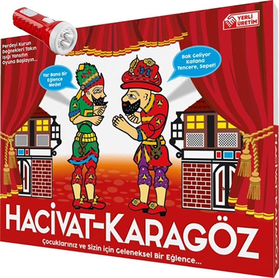 Hacivat Karagöz Sahneli Xl Eğitici Senaryolu Fenerli