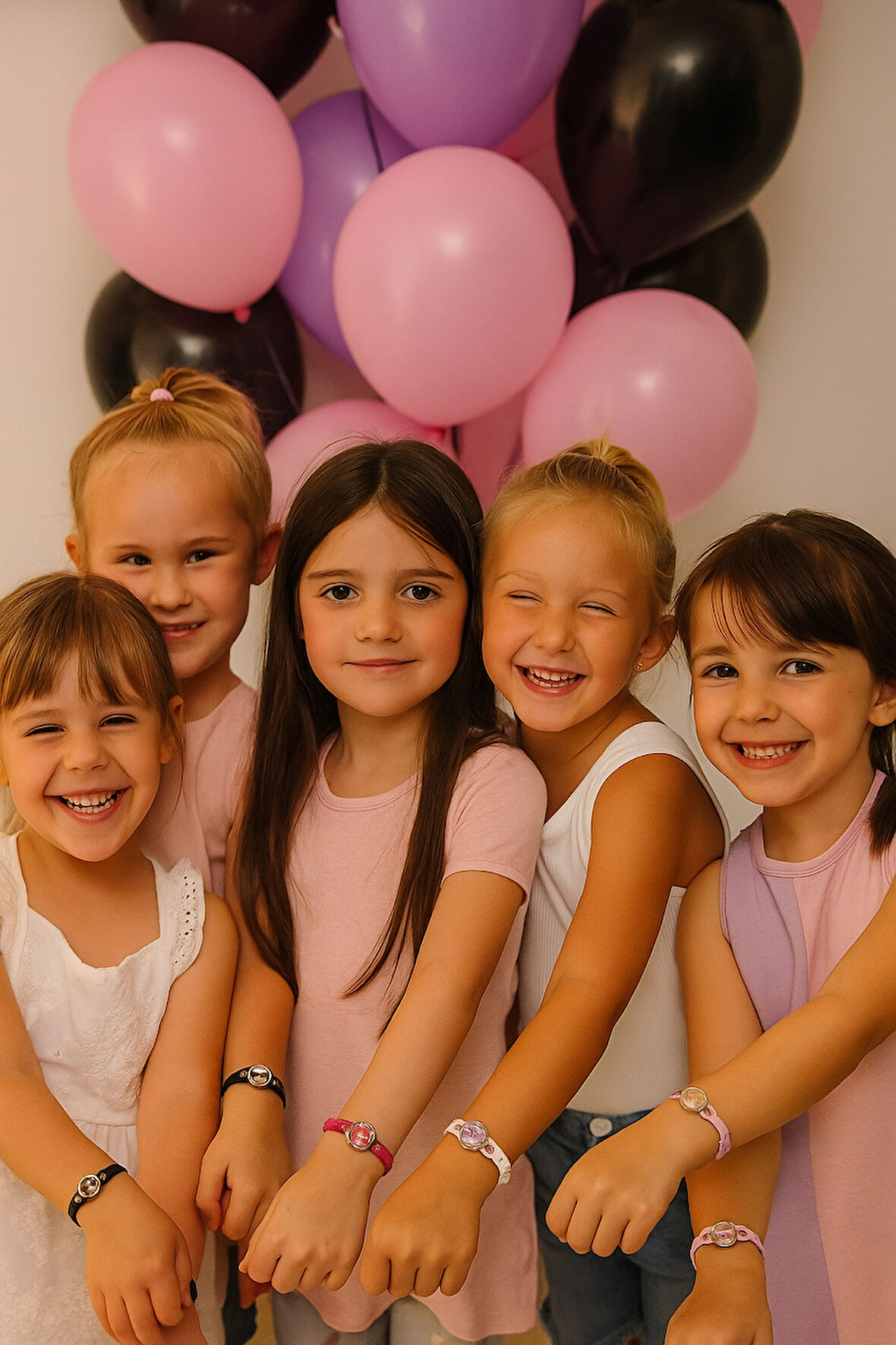 Deri bileklik Kuromi Temalı 6lı paket Pinyata İçi Hediye Doğum Günü Hediyesi