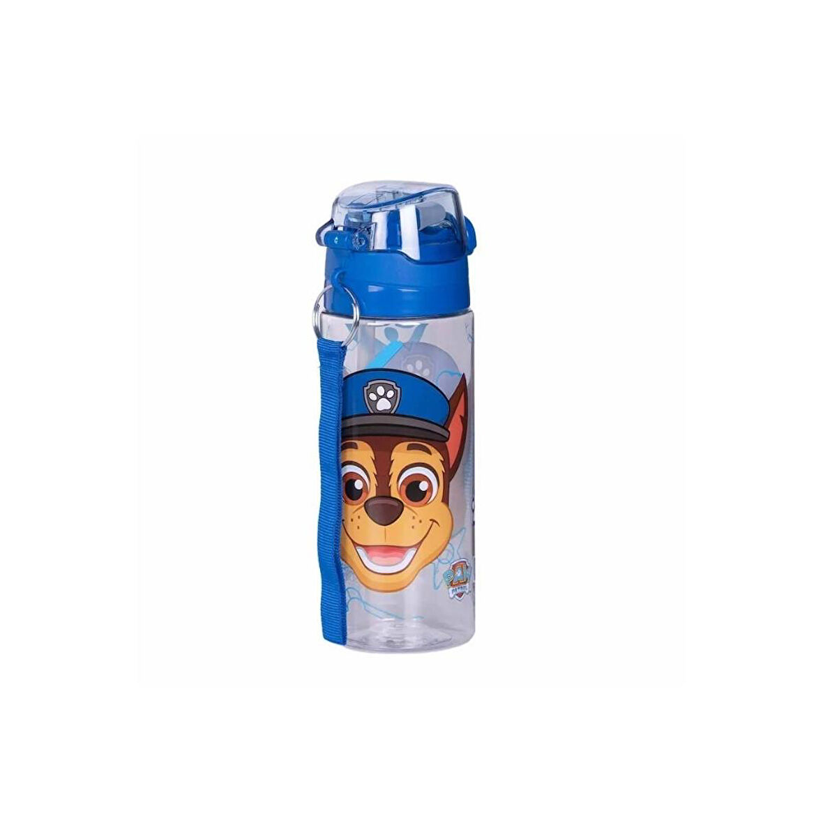 Paw Patrol Suluk / Su Şişesi 500ml – Mavi Özel Tritan malzemeli suluk Pipetli