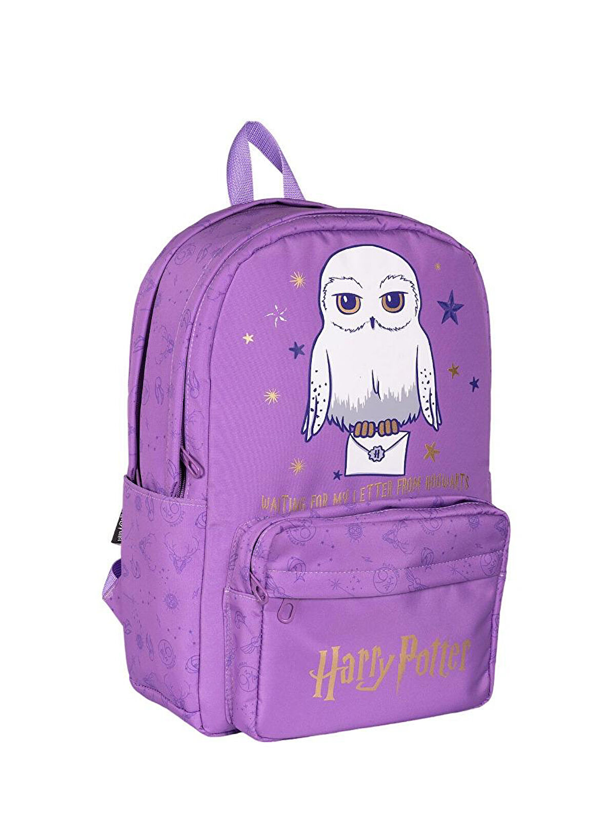 Harry Potter Hedwig Temalı Mor Okul Çantası / Sırt Çantası