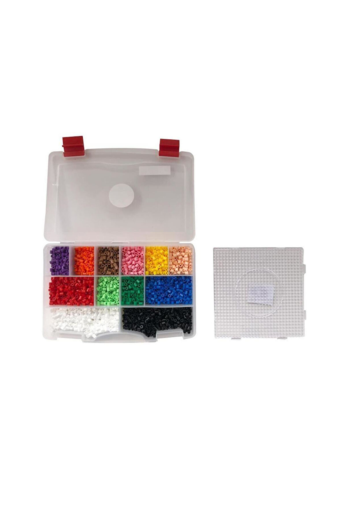 Hama Midi Boncuk - Organizer - 3.400 Adet Büyük Kare Tablalı