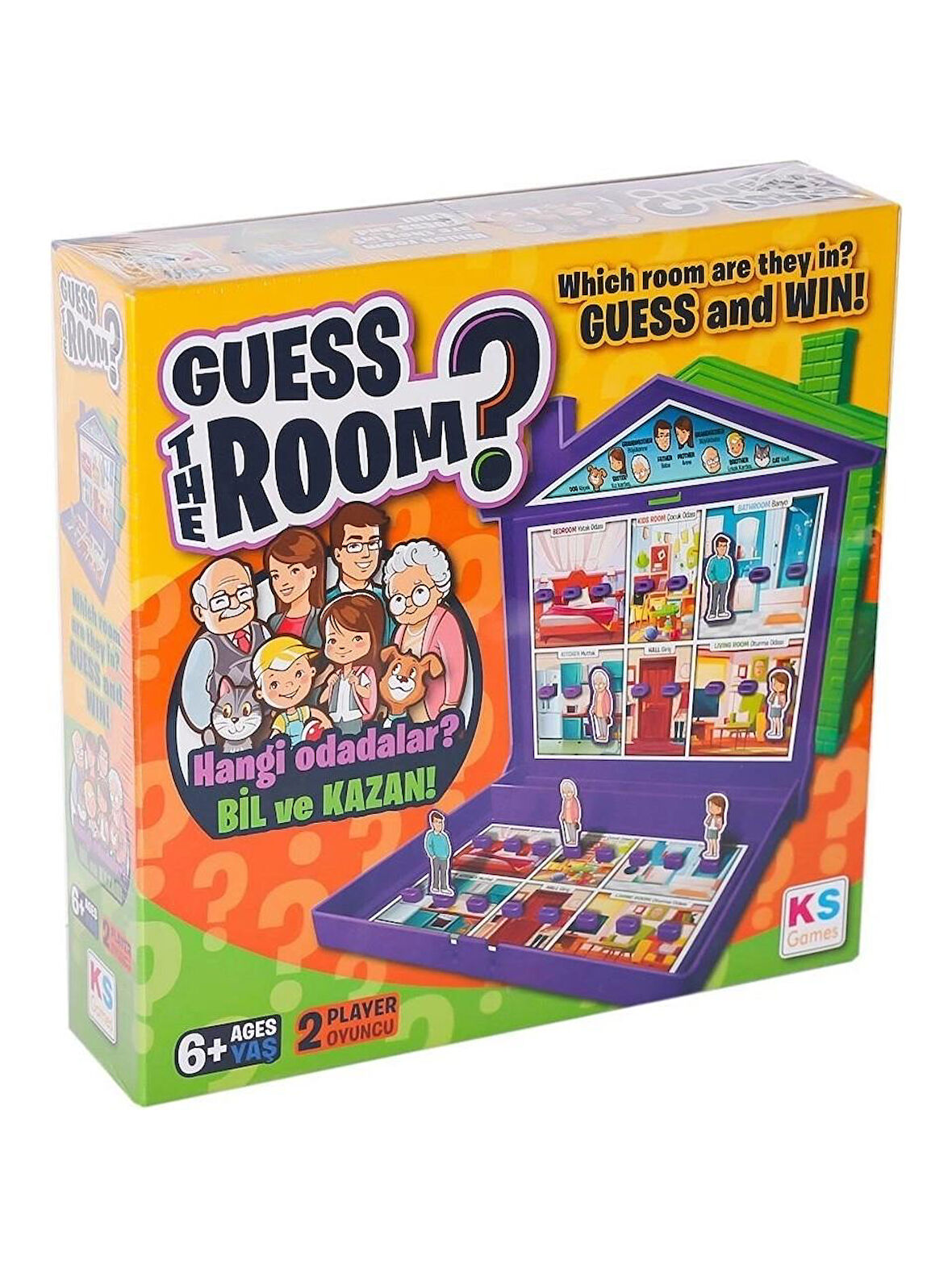 Onur Puzzle KS Games 25117 Guess The Room Hangi Odalar Bil ve kazan Tahmin oyunu