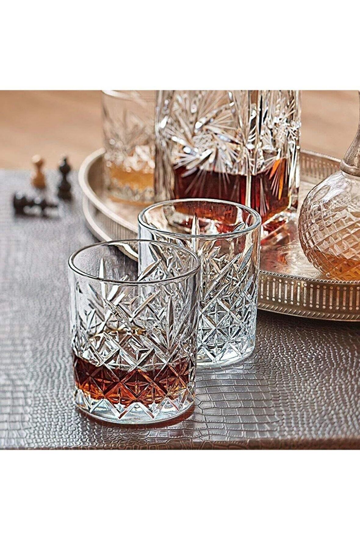 Paşabahçe 52810 Timeless Viski Bardak 4'lü