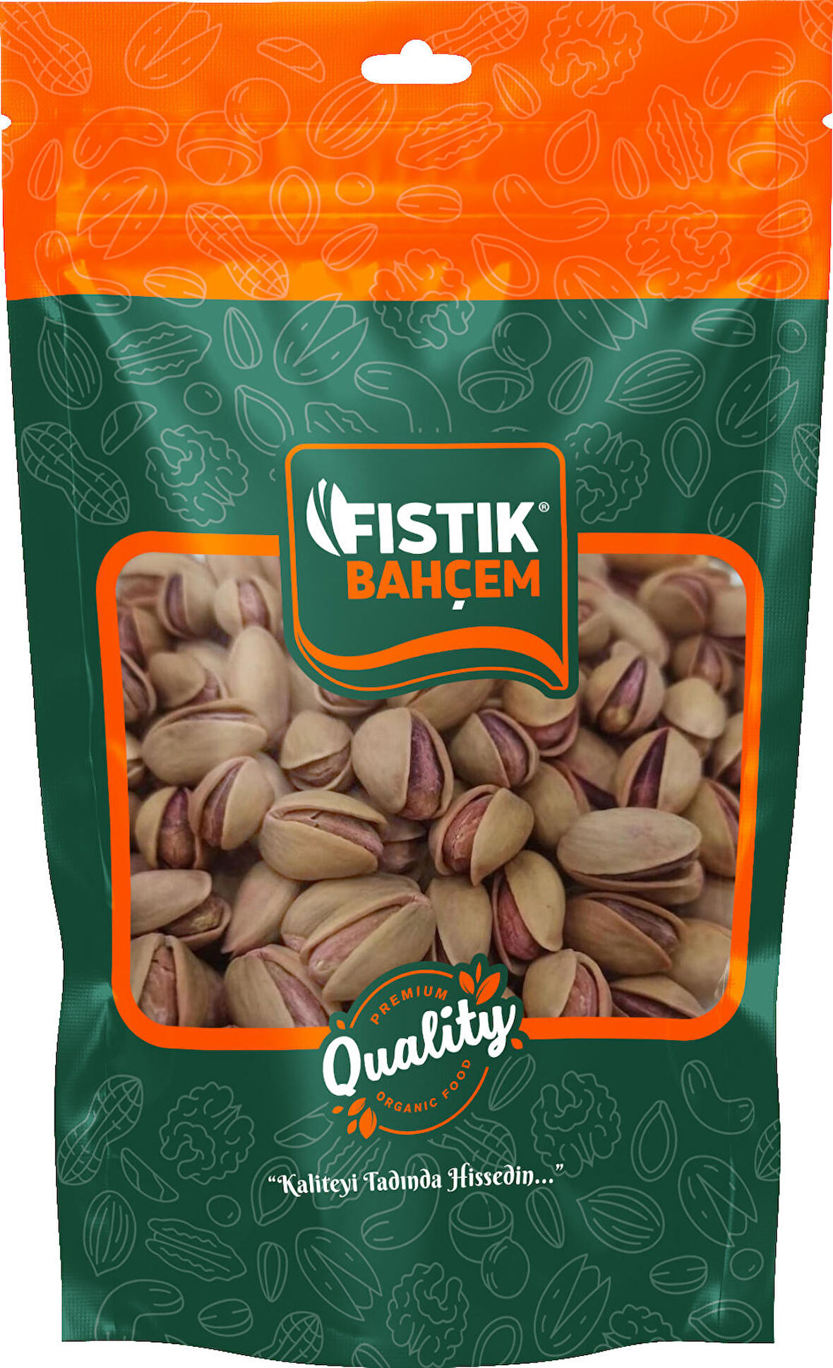 Fıstık Bahçem Siirt Fıstık Kavrulmuş Duble 1 Kg