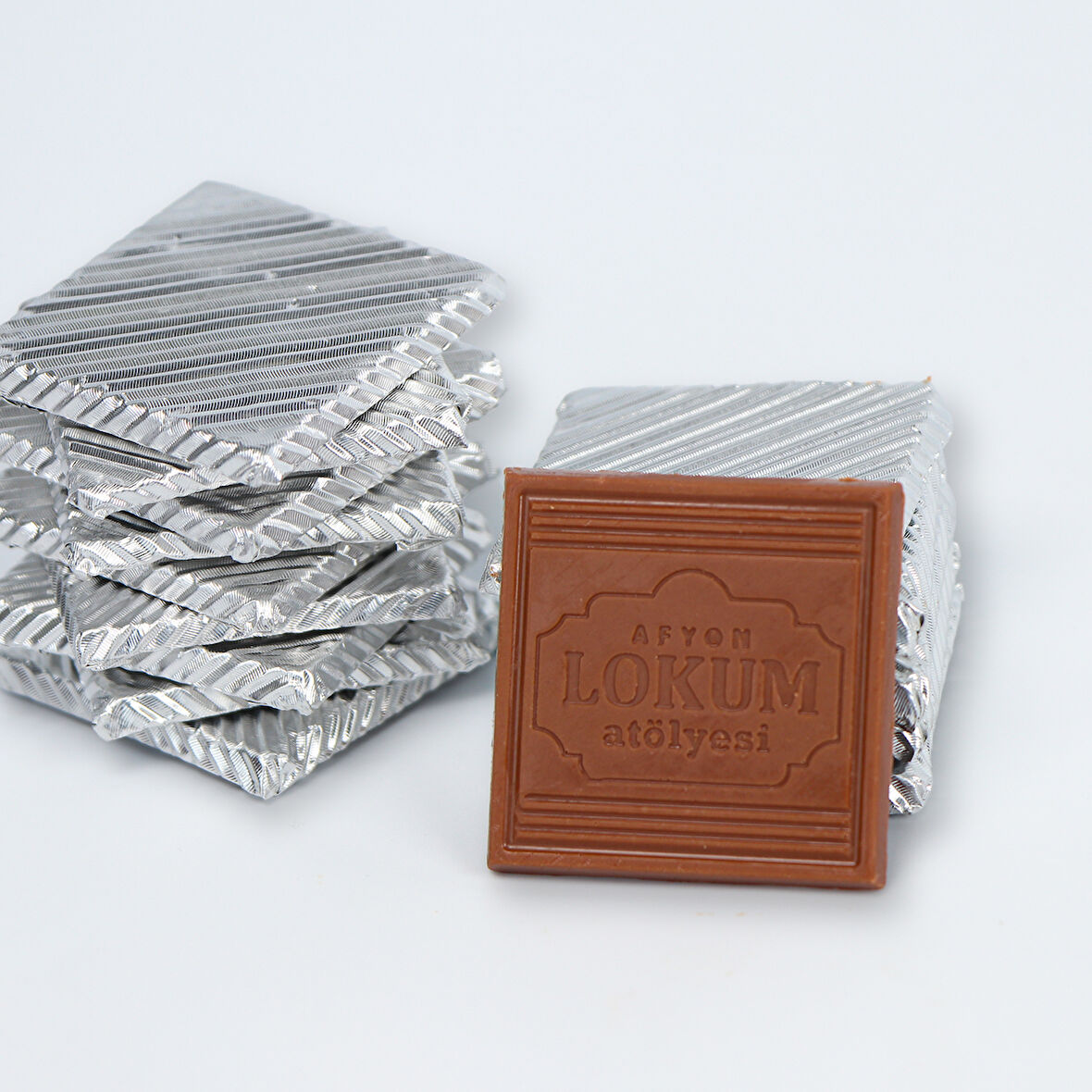 Sütlü Sargılı Madlen Çikolata 250g ( Kutu İçi 40 Adettir.)