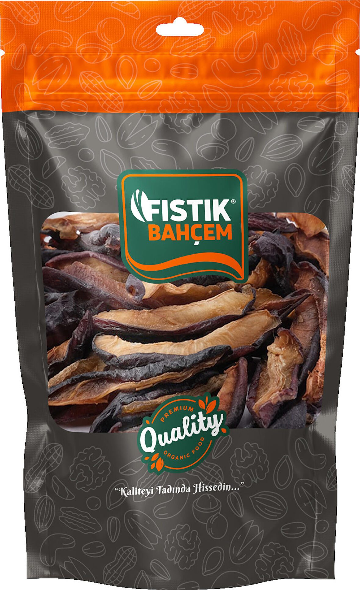 Fıstık Bahçem Erik Kurusu Yaprak Siyah 500 Gr