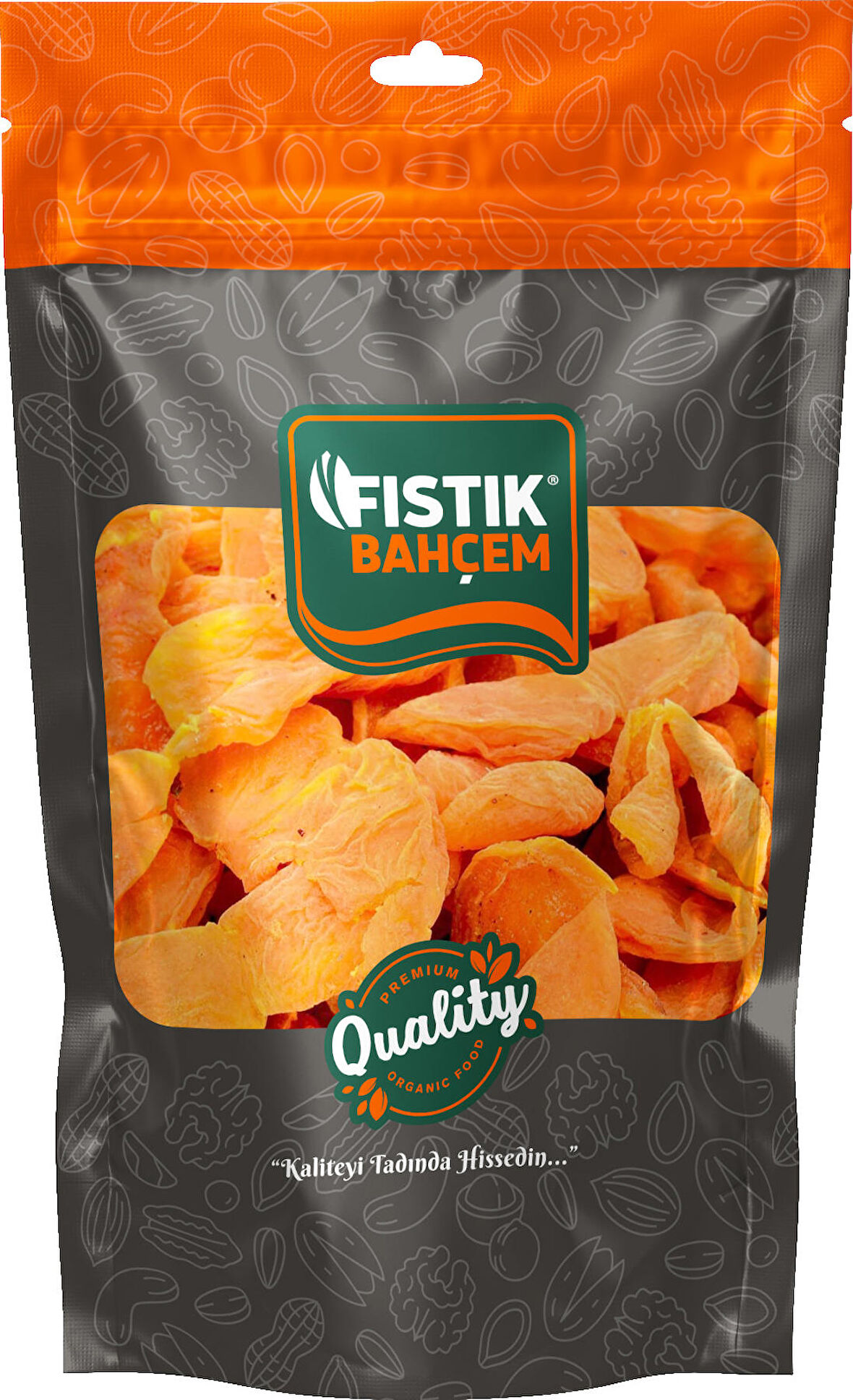 Fıstık Bahçem Kayısı Kurusu Yaprak Ekşi 1 Kg