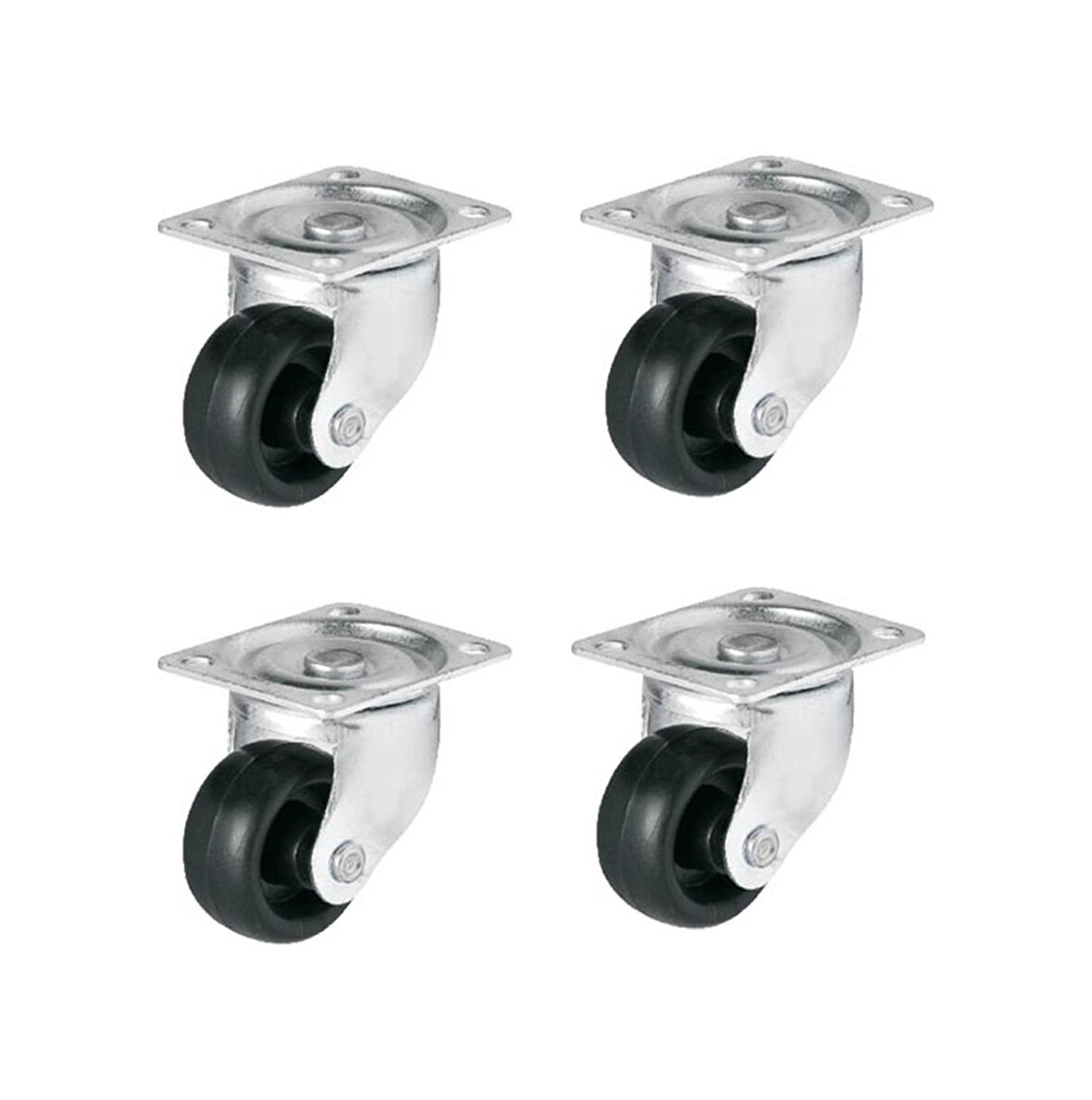 Hts 338- Döner Tablalı Mobilya Tekeri Çap: 28 Mm 4 Ad.
