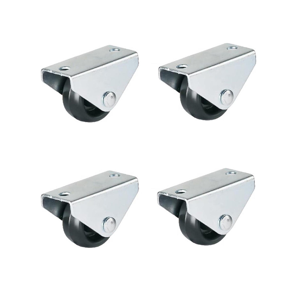 Hts 101- Sabit Tablalı Mobilya Tekeri Çap : 28 Mm 4 Ad.