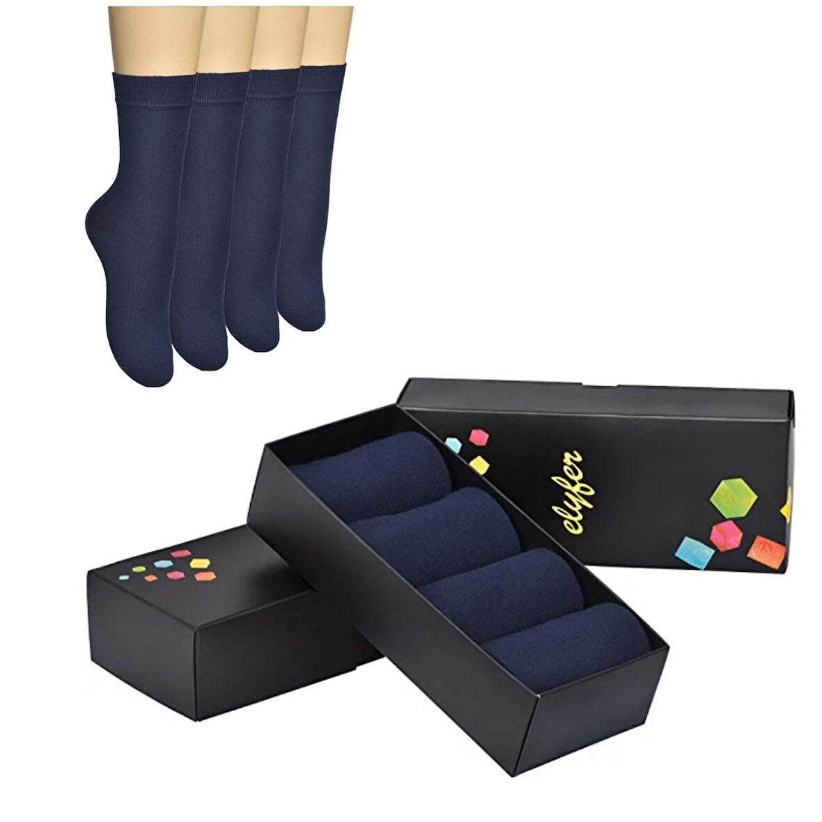 4 Çift Bambu Kadın Çorap Yumuşak Nefes Alan Terletmez Kaymaz Dayanıklı Bambu Çorap