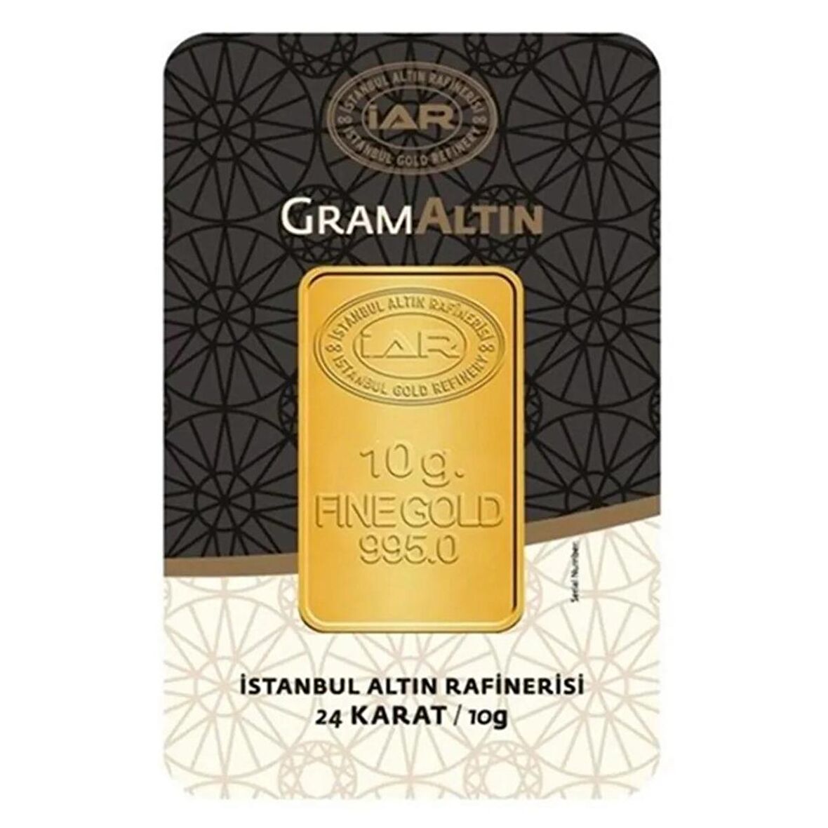 10 Gram 24 Ayar Külçe Altın Ziynet Gold