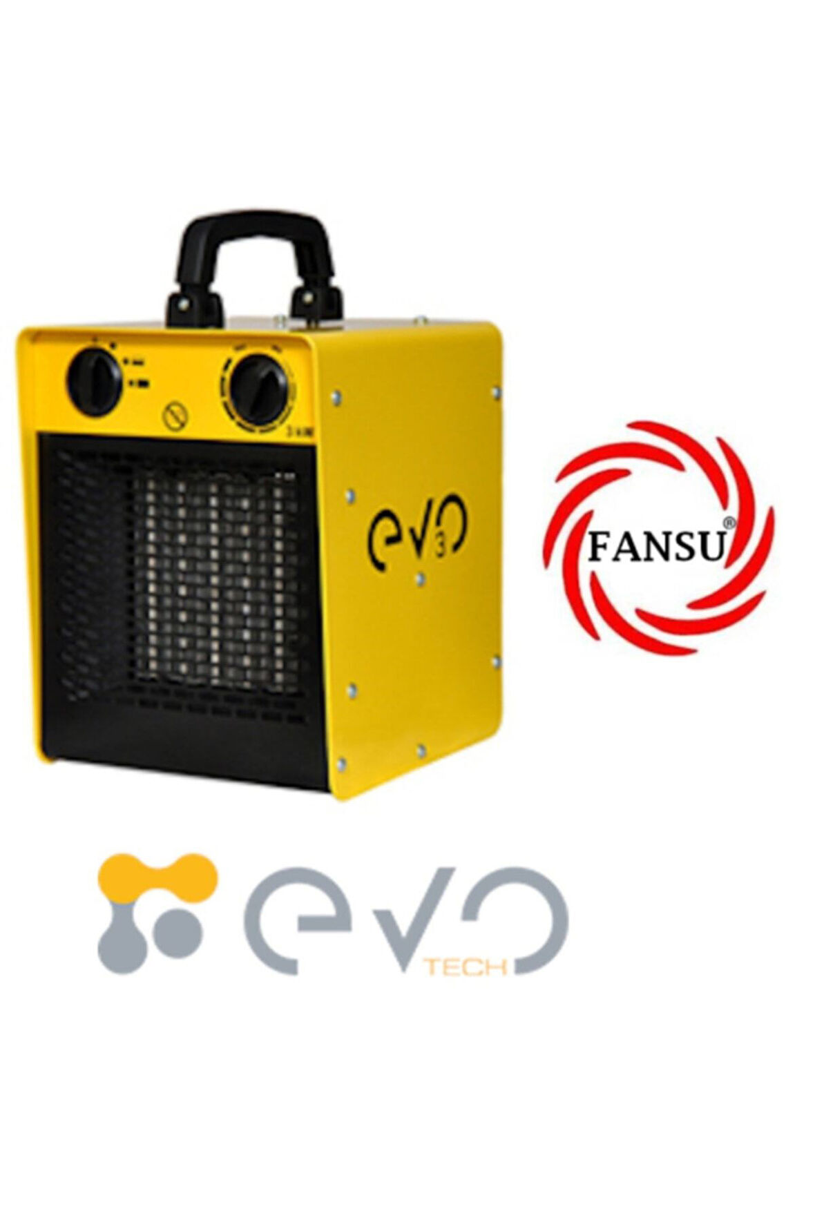 6062-evo3 Tech 3 Elektrikli Fanlı Ortam Isıtıcısı