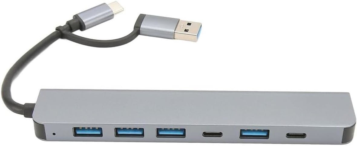 12-in-1 Profesyonel Type-C Hub ve Dock Station, Kart Okuyuculu Çoklu Dönüştürücü (MacBook, PC Uyumlu)