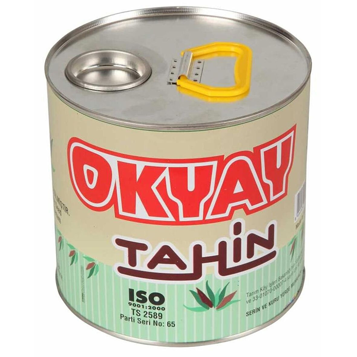 OKYAY TAHİN   YENİ MAHSUL 2 Kg (Net: 1.750 gr)