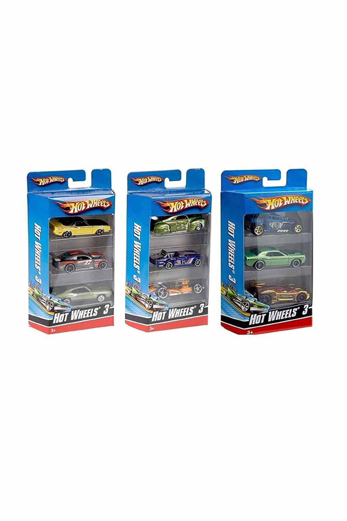 HOT WHEELS ARABA SETİ 3'LÜ