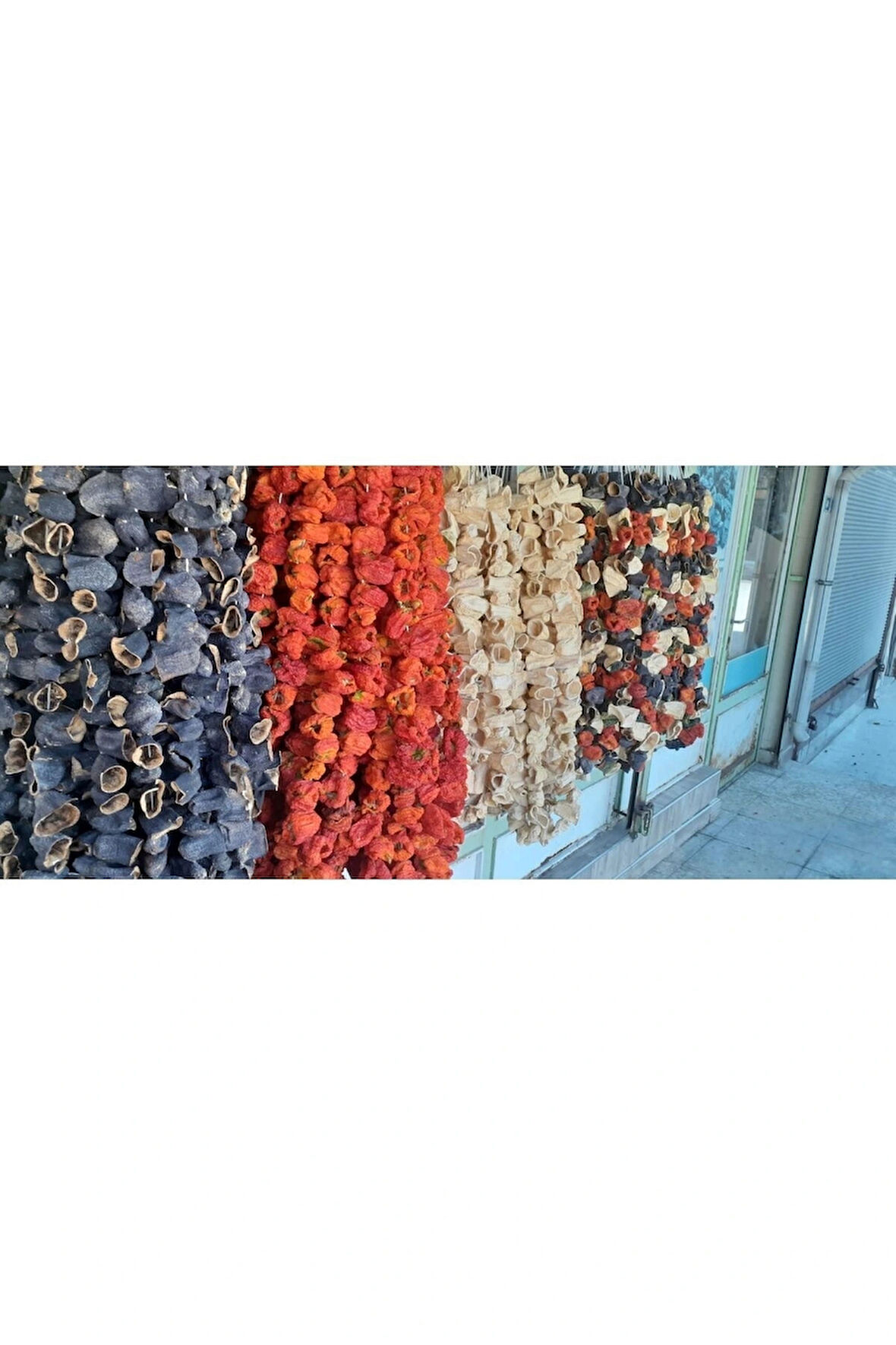 gaziantep yeni mahsul karışık kurutmalık 1 dizi (50 adet)