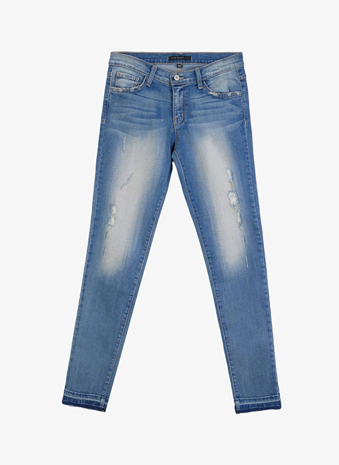 Flying Monkey Jean Kadın Denim Pantolon L9445 LET OUT HEM