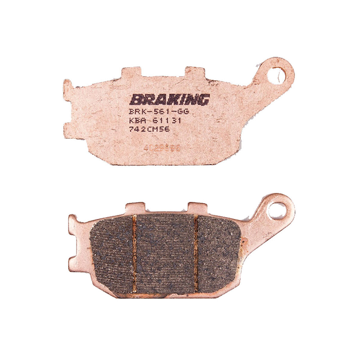 Braking Honda Cbf 600 Arka Fren Balatası 04-07 Sinterli 742Cm56