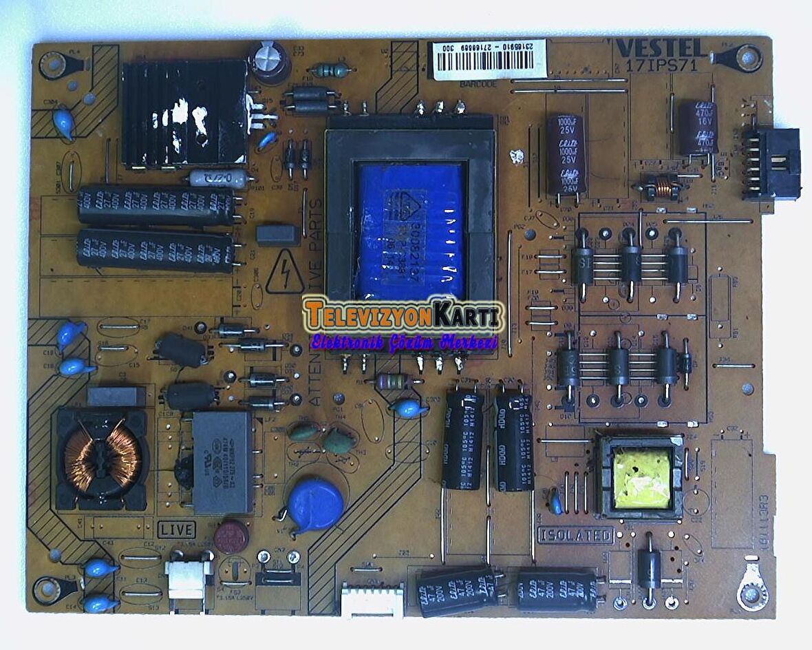 17IPS71 23185910 Seg 42SNB5240 Power Board Besleme