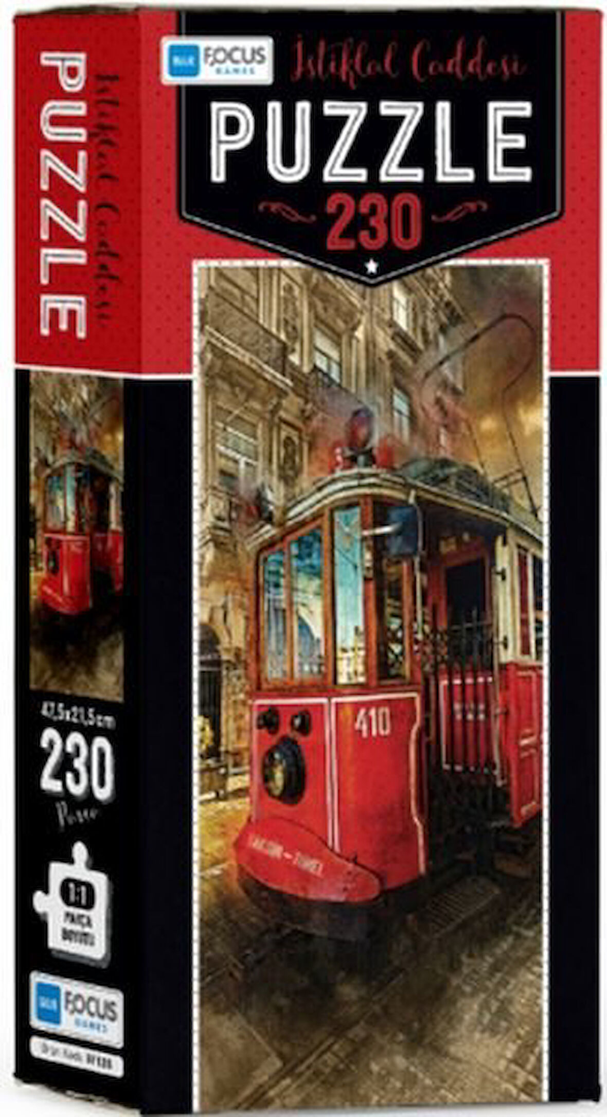 Blue Focus İstiklal Caddesi - Puzzle 230 Parça  (4022)