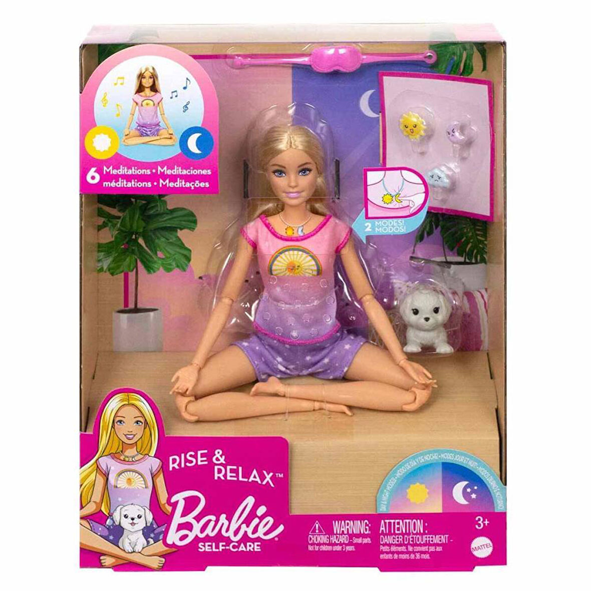 Barbie Meditasyon Yapıyor Oyun Seti Mattel Lisanslı - HHX64 (Lisinya)