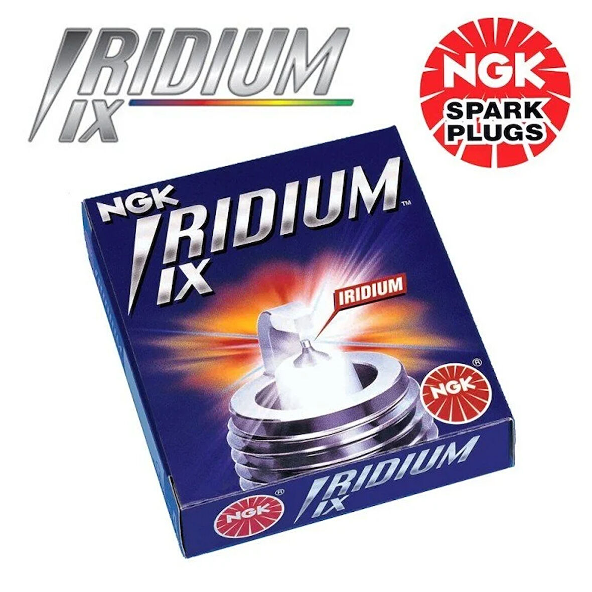 NGK IRIDIUM IX 4'lü İridyum Buji Takımı DCPR7EIX