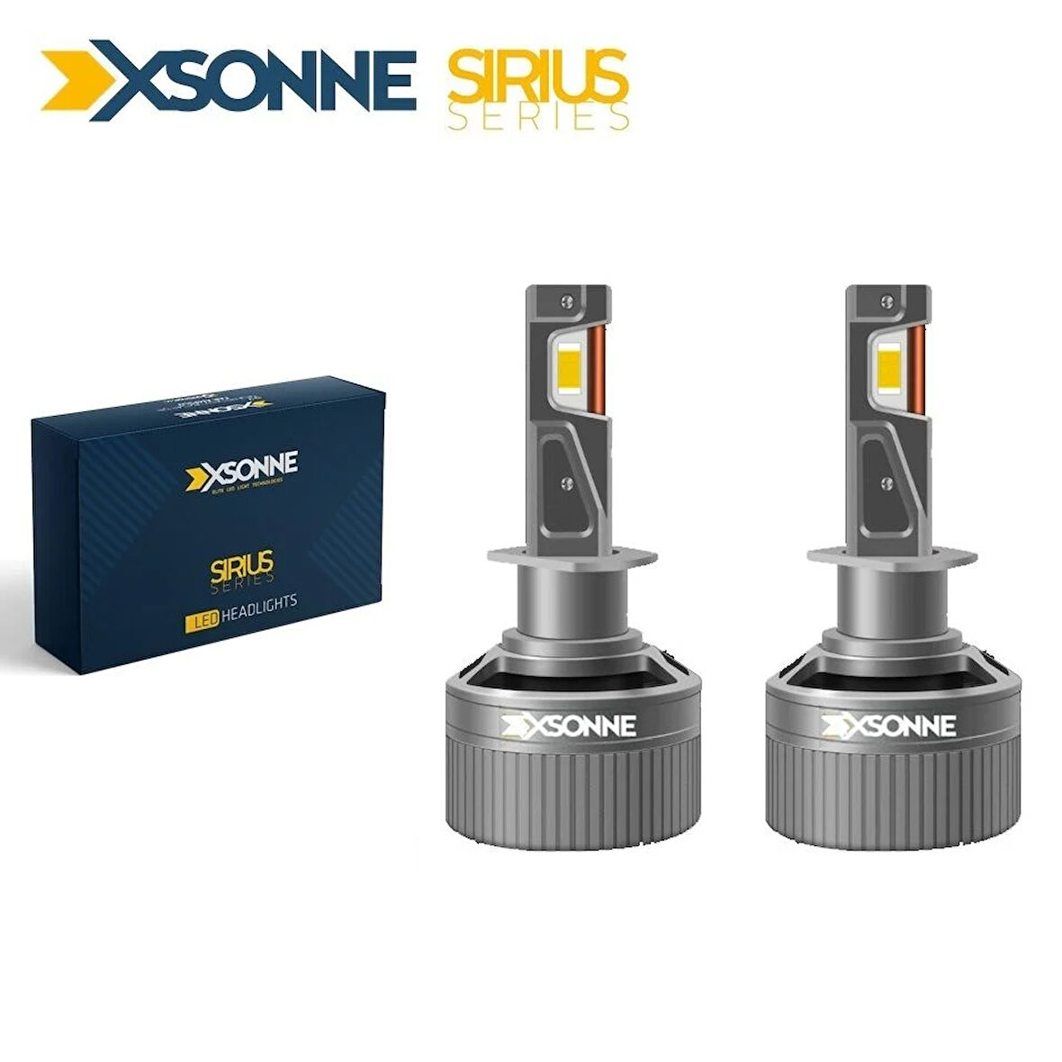 XSonne Sirius H1 Led Xenon Far Ampul 12V 65W 8000K 8000LM