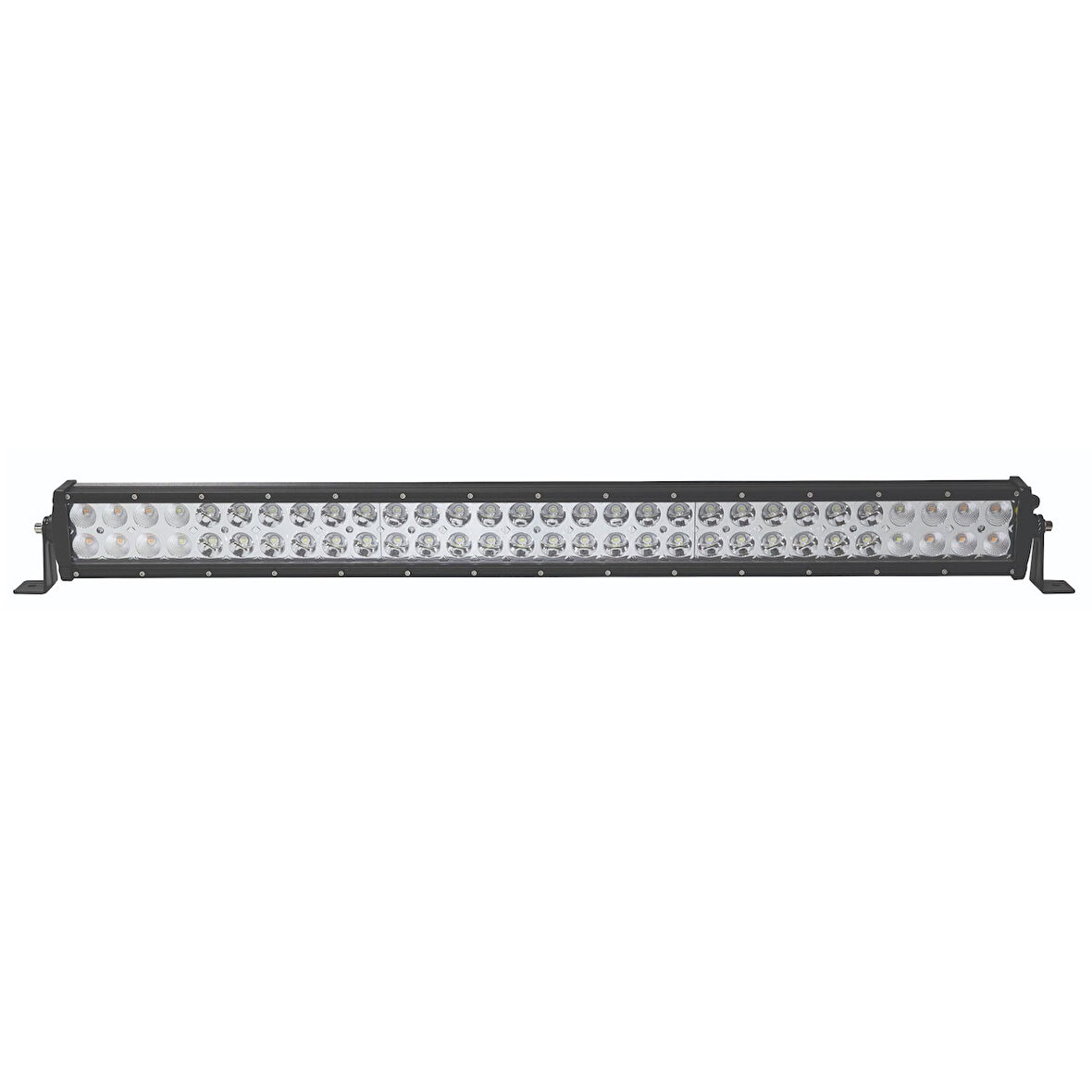 Wolfram Beyaz Turuncu Çakarlı Led Bar Tepe Off Road Çift Sıra Çalışma Lambası Delici Yayıcı 60 Led 10-30V 180W 81cm