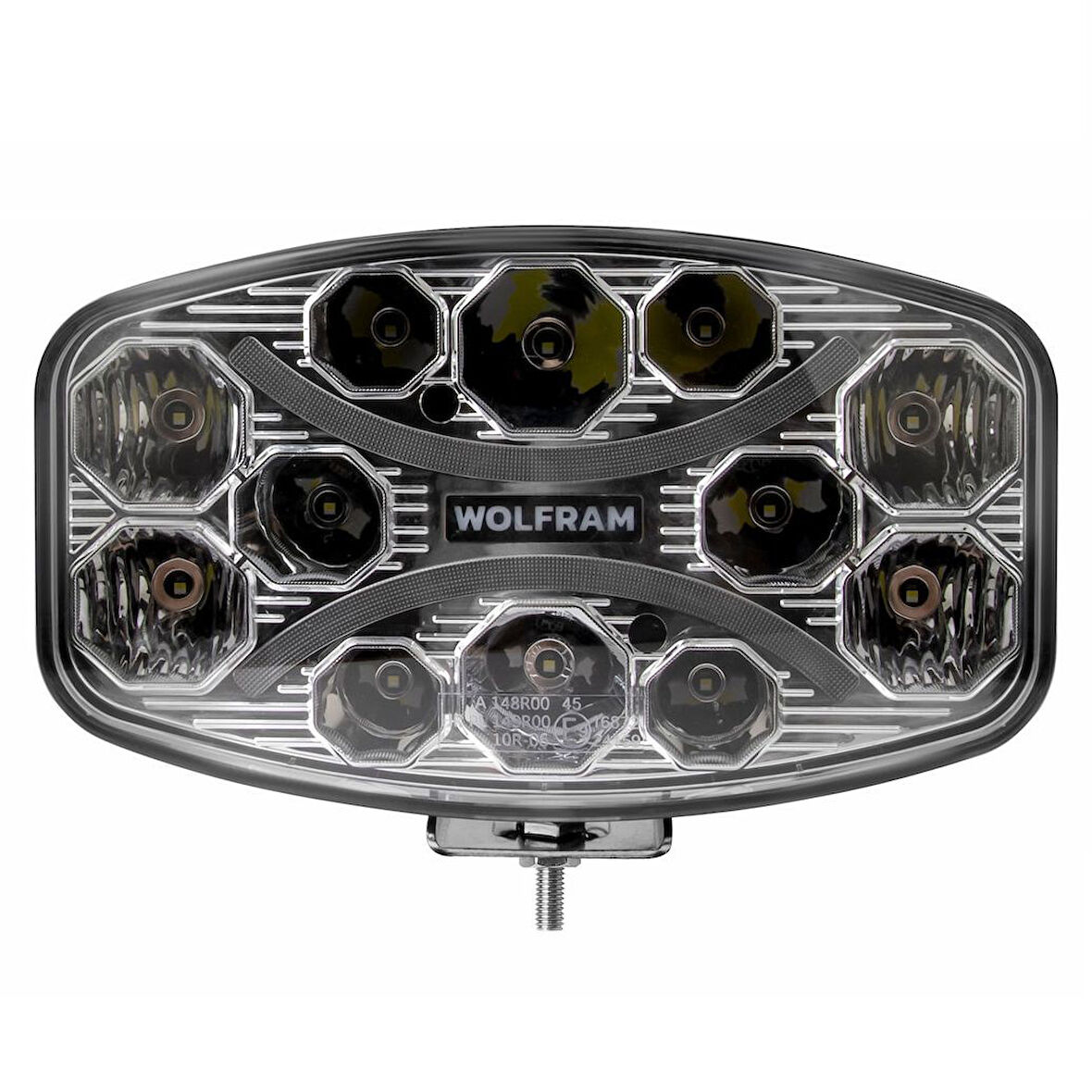 Wolfram Beyaz Sarı Led Off Road Sis Farı Çalışma Lambası 12 Led 10-30V 60W